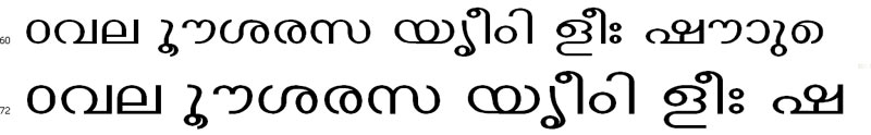 ECTthinkal Malayalam Font
