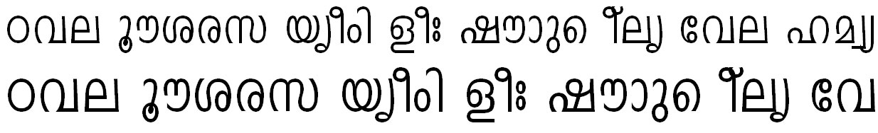 ML_TT_Indulekha Normal Bangla Font