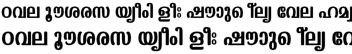 ML_TT_Kaumudi Bold Malayalam Font