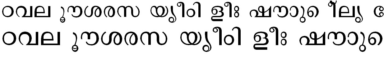 ML_TT_Revathi Bangla Font