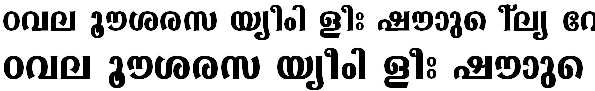 ML_TT_Sabari Bold Malayalam Font