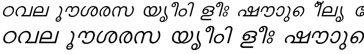 FML-Karthika Italic Bangla Font
