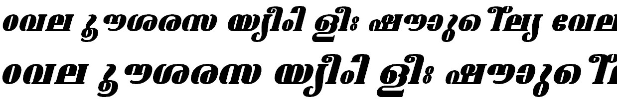 FML-TT-Ashtamudi ExBold Italic Bangla Font