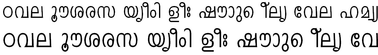 FML-TT-Indulekha Malayalam Font