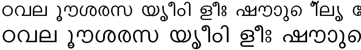 FML-TT-Karthika Malayalam Font