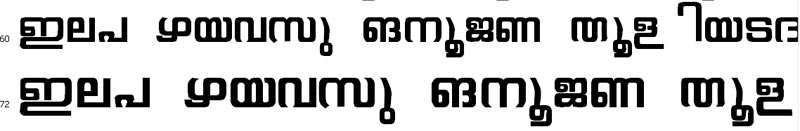 Gayathri Regular Malayalam Font