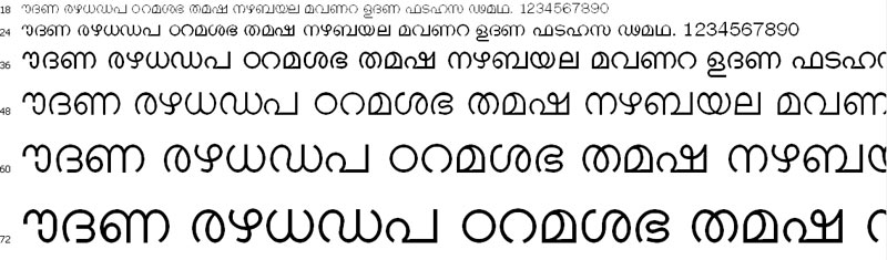 Shree-Mal-0501 Malayalam Font