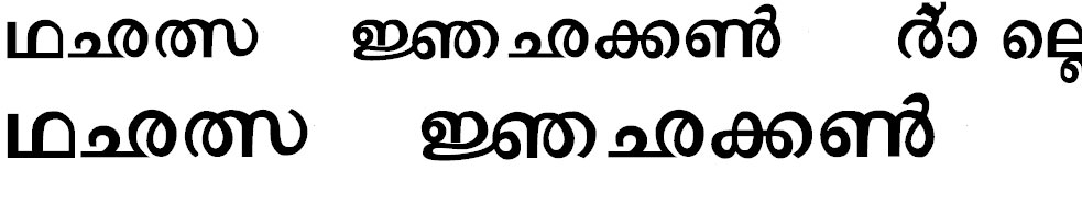 ML Prakash Malayalam Font