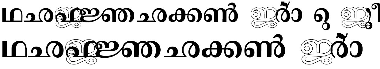 ML_Sree1 Bangla Font