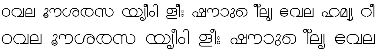 ML_TT_Chandrika Normal Bangla Font