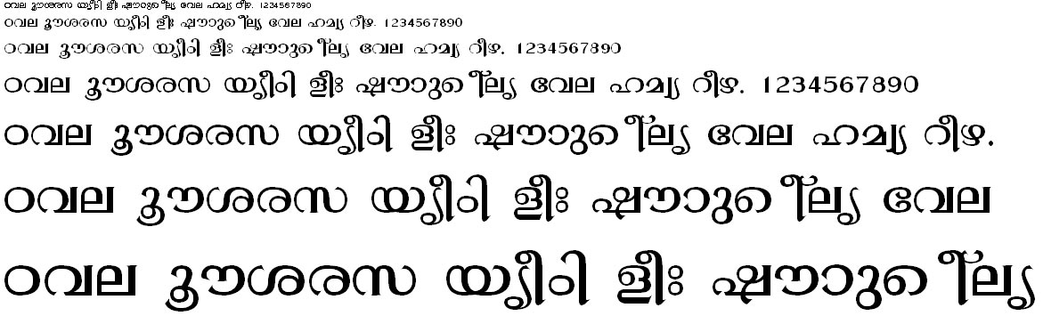 ML_TT_Gopika Normal Malayalam Font
