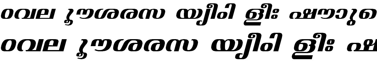 ML_TT_Jyothy Bold Italic Bangla Font