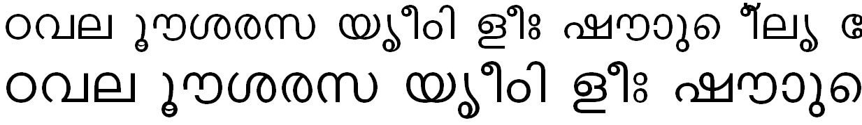 ML_TT_Karthika Normal Bangla Font