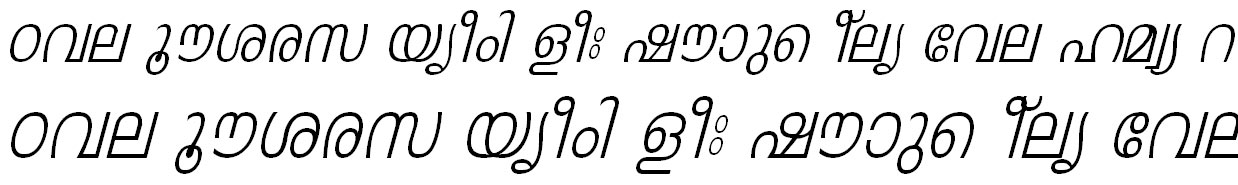 ML_TT_Leela Italic Bangla Font