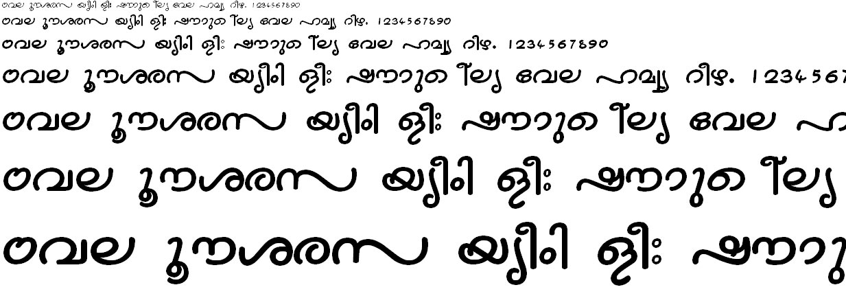 ML_TT_Nandini Bold Malayalam Font