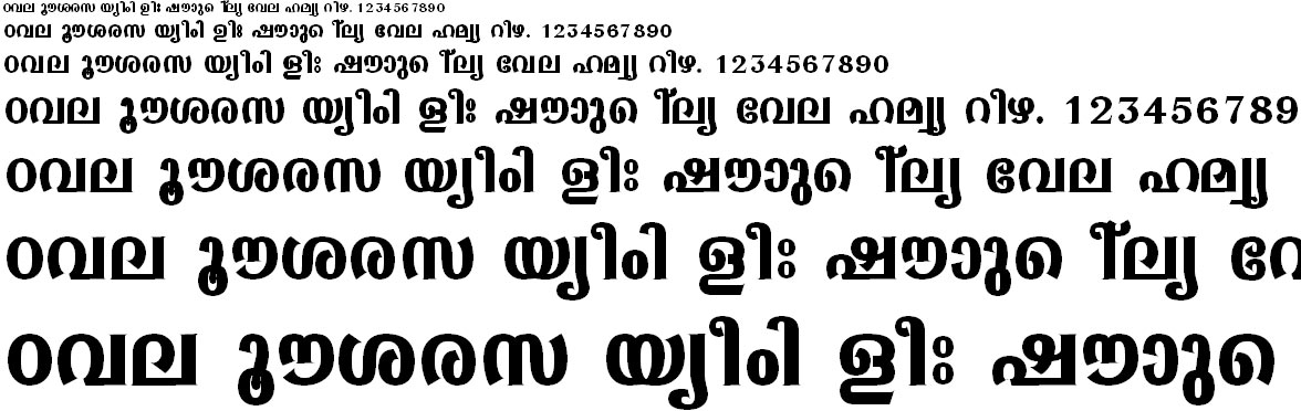 ML_TT_Sabari Bold Malayalam Font