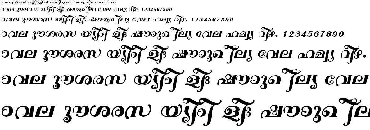 ML_TT_Sarada Bold Malayalam Font