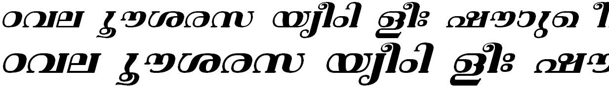 ML_TT_Vishu Bold Italic Bangla Font