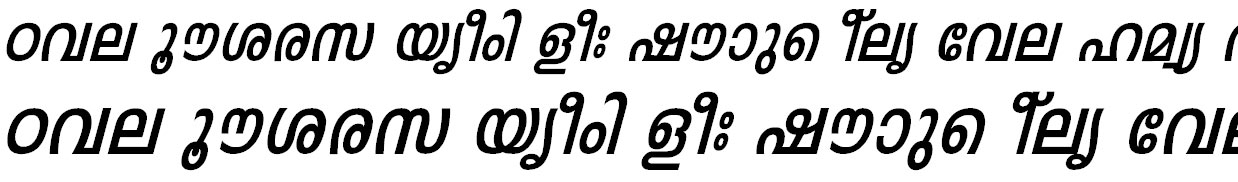 FML-Leela Bold Italic Bangla Font