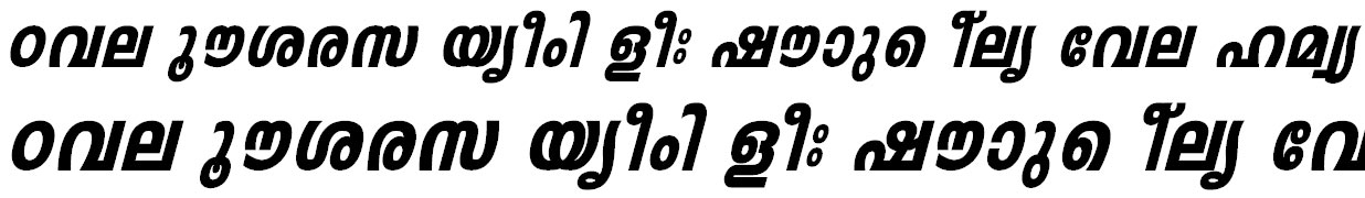 FML-Leela Heavy Italic Bangla Font