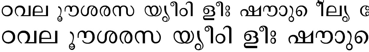 FML-Revathi Malayalam Font