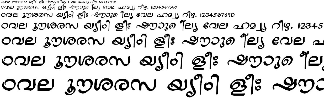 FML-TT-Jaya Bold Malayalam Font