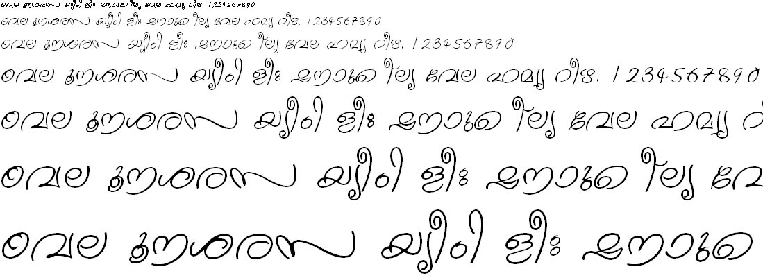 FML-TT-Kanika Malayalam Font