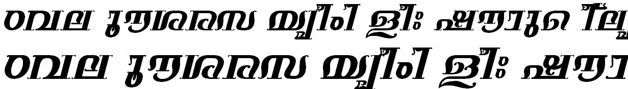 FML-TT-Keerthi Bold Italic Bangla Font