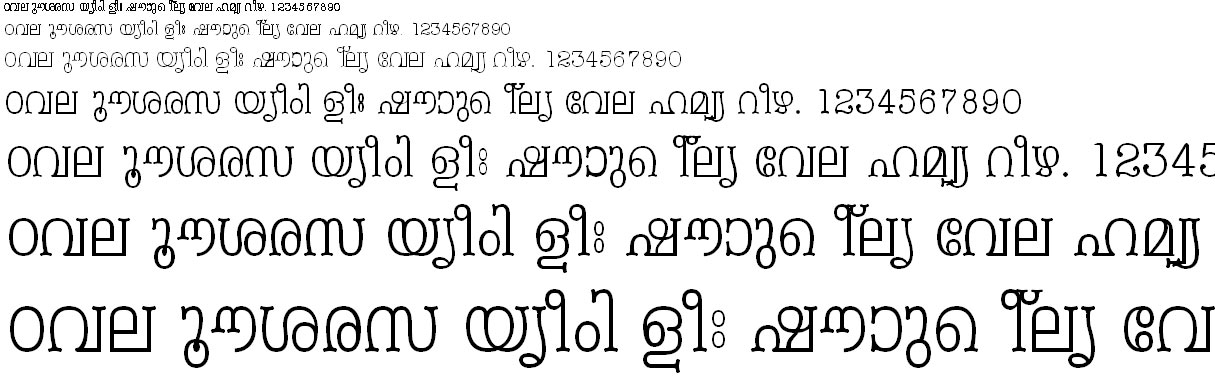 FML-TT-Periyar Malayalam Font
