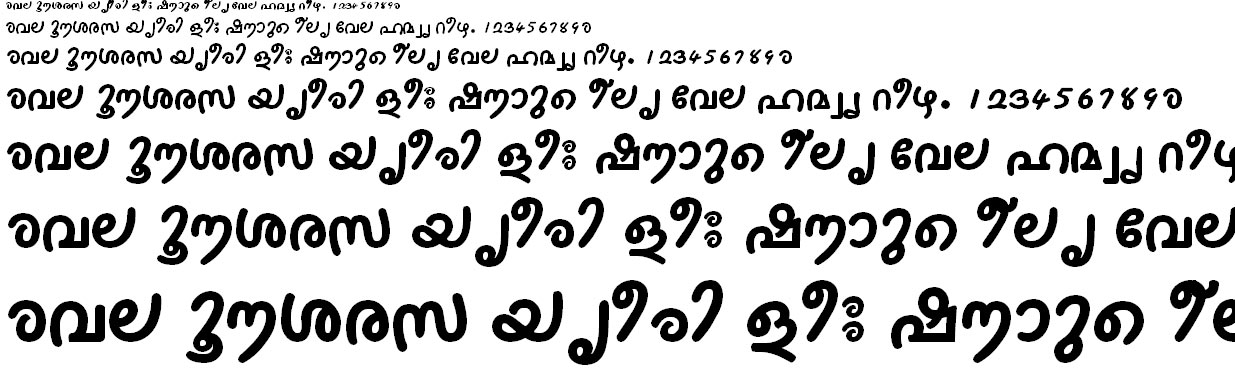 FML-TT-Thakazhi Bold Malayalam Font